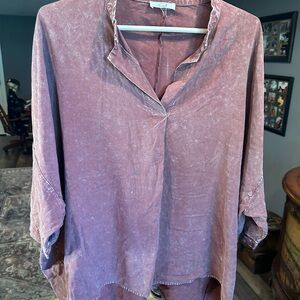 Easel Tencel/Mineral Wash Top